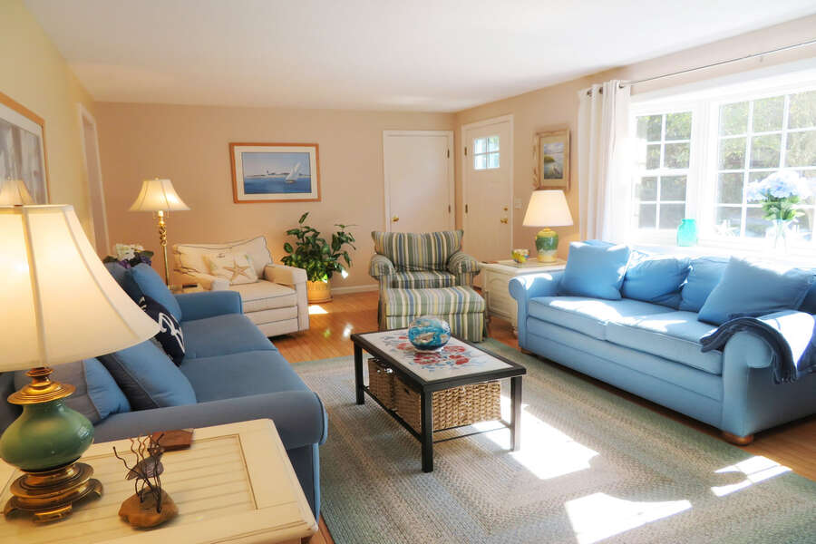 Comfy couches -plenty of seating-   30 Chatham Crest Drive Chatham Cape Cod - New England Vacation Rentals.