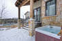 Exterior Door of the Dining Room with a Private Hot Tub