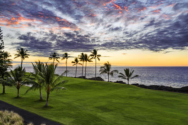 Beautiful sunset from Holua Kai #23