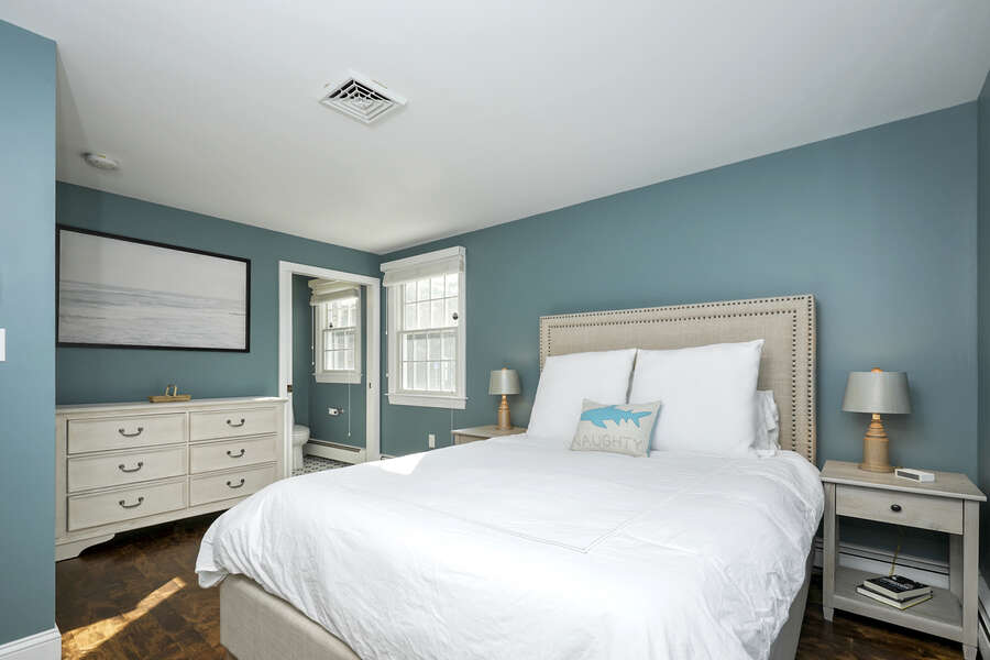 Queen Bedroom at 40 Tip Cart Chatham Cape Cod - New England Vacation Rentals