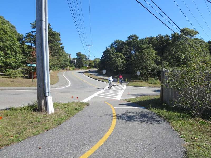 Bike Trail Nearby to 40 Tip Cart Chatham Cape Cod - New England Vacation Rentals