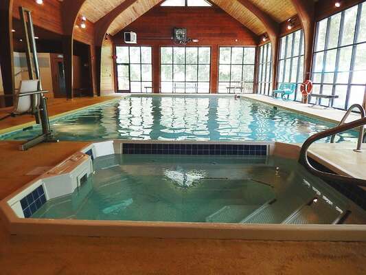 Sapphire Valley Amenities: Indoor Heated Salt Water Pool & Hot Tub
