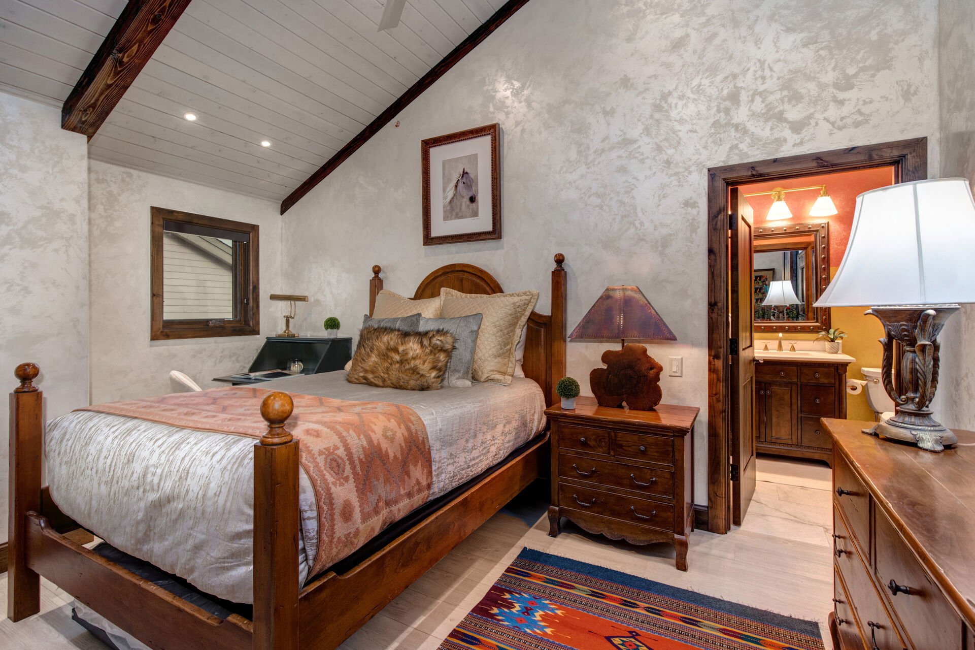Master Bedroom 3 with a Queen Bed and En Suite Bath