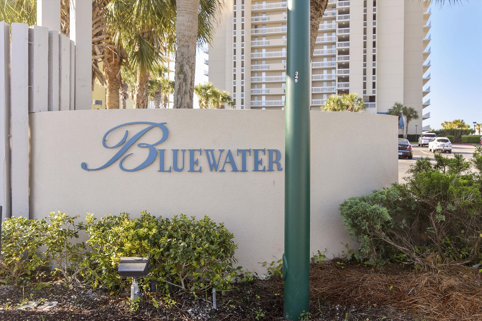 Bluewater Condominiums Front Entrance