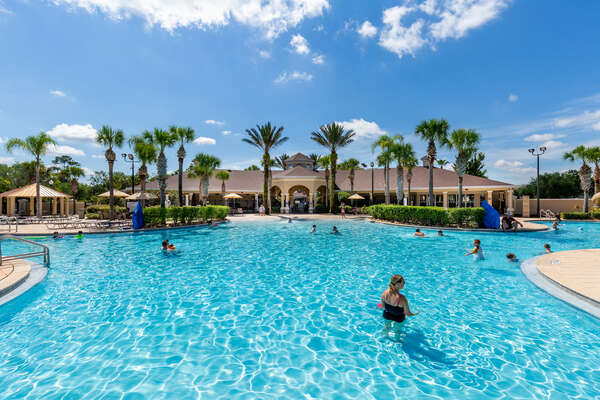 Resort pool for your enjoyment