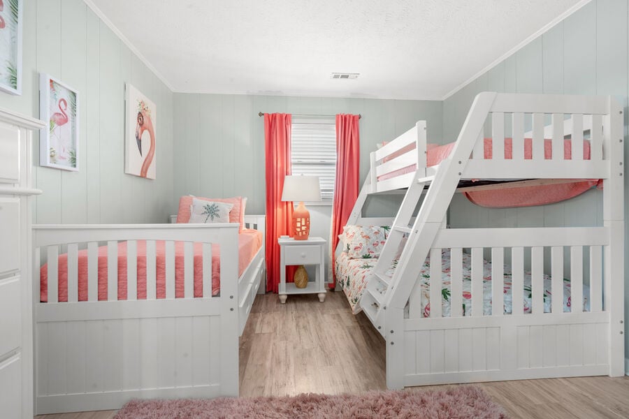 Miracle on 34th - vacation home in Cherry Grove, North Myrtle Beach | kids bedroom 1 | Thomas Beach Vacations