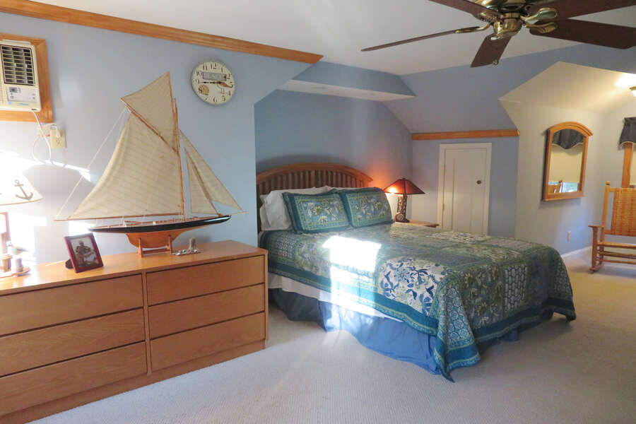 Queen bed- A/C - Access from room to full bath-- 209 Indian Hill Road Chatham Cape Cod New England Vacation Rentals