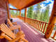 The covered deck with chairs to enjoy relaxing.