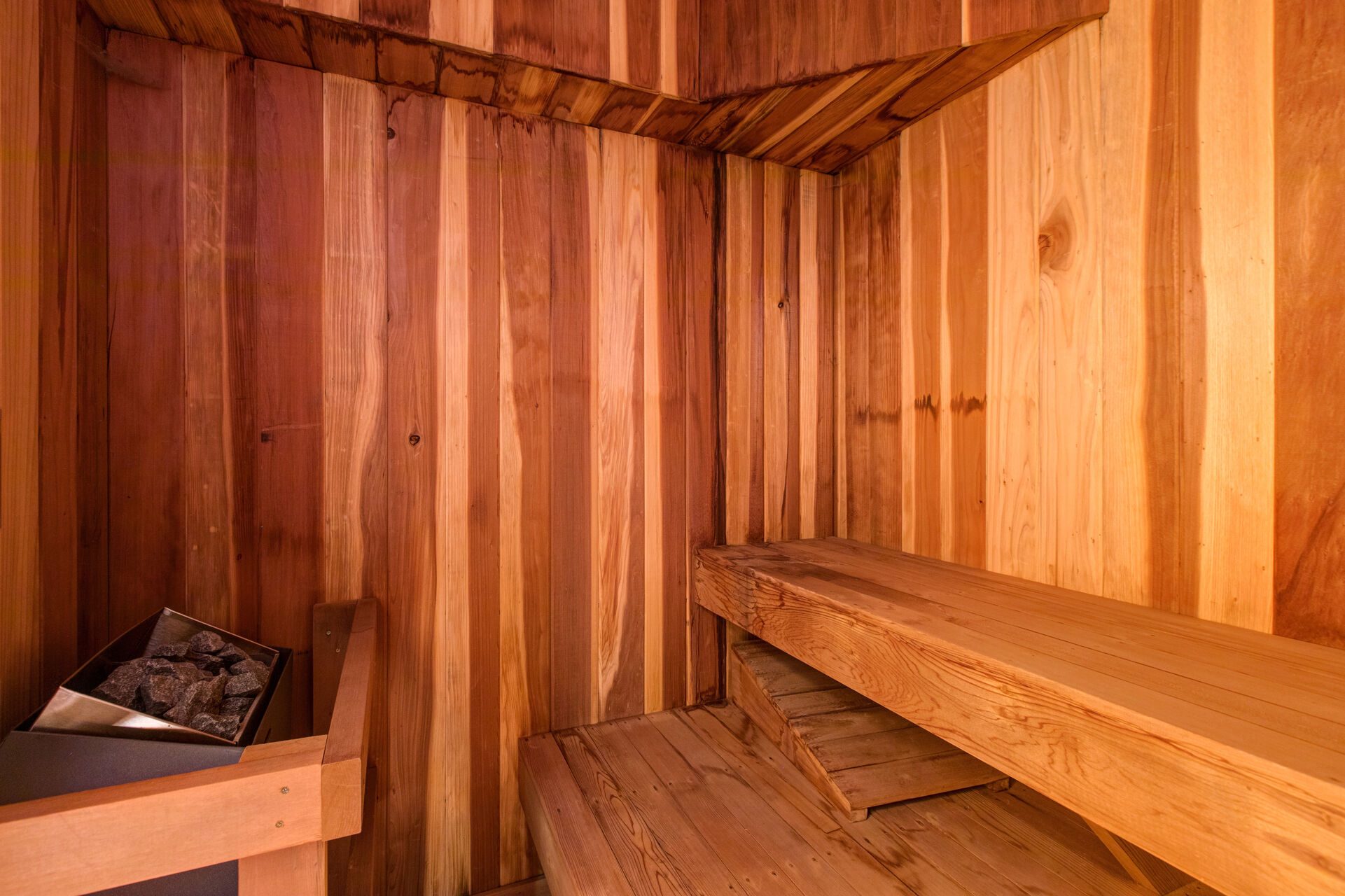 Lower Level Private Sauna
