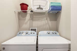 Need to wash? You have it all inside the home!