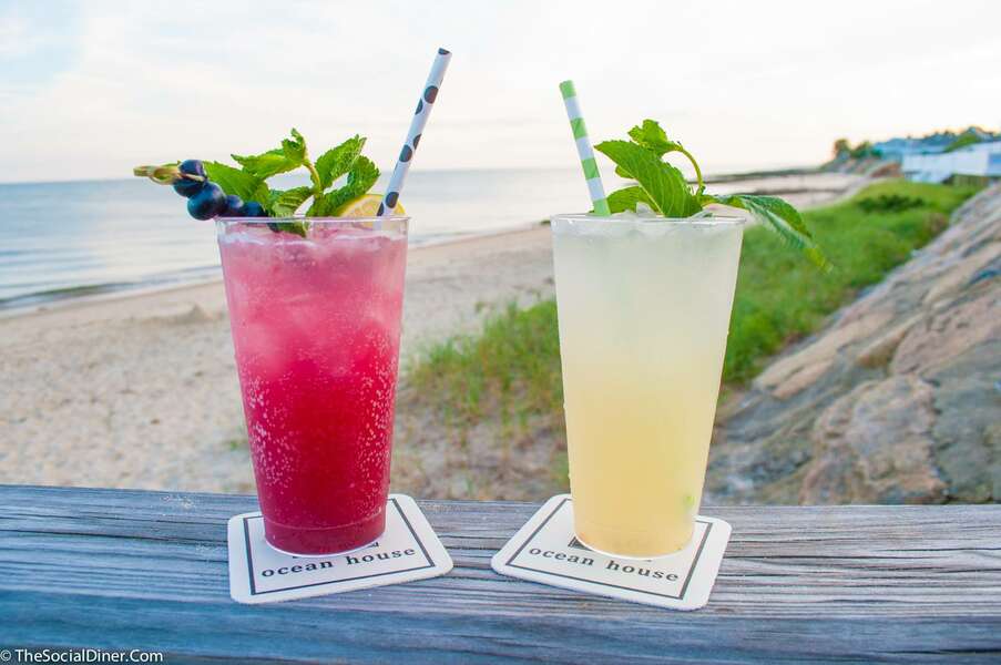 Summer cocktails at the patio of the Ocean House!  Dennisport , Cape Cod , New England  Vacation rentals