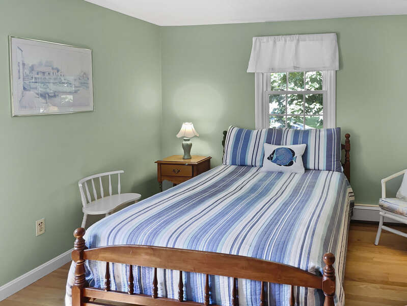 Bedroom 2 Main Level Full Bed - 60 Cornerwood Drive Harwich Cape Cod - New England Vacation Rentals