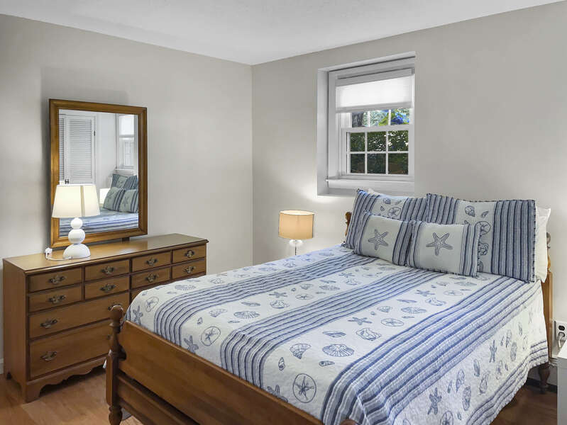 Bedroom 4 Lower Level Queen Bed  - 60 Cornerwood Drive Harwich Cape Cod - New England Vacation Rentals
