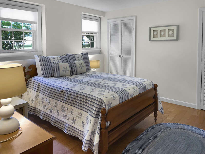 Bedroom 4 Lower Level Queen Bed  - 60 Cornerwood Drive Harwich Cape Cod - New England Vacation Rentals