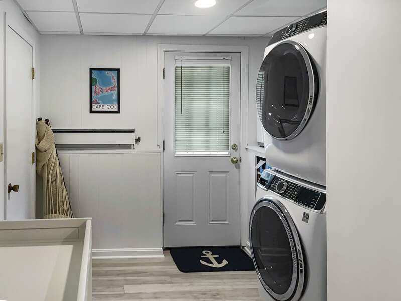 Lower Level Laundry Area - 60 Cornerwood Drive Harwich Cape Cod - New England Vacation Rentals