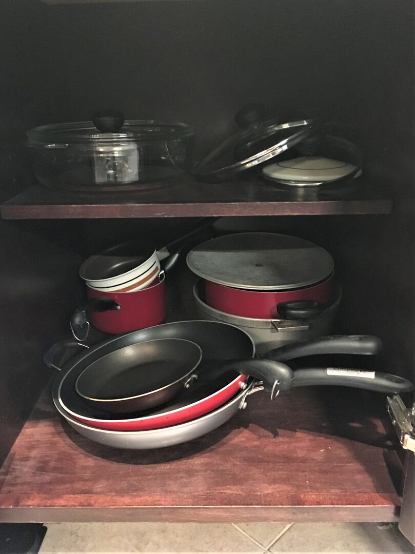 Pots and pans for those 