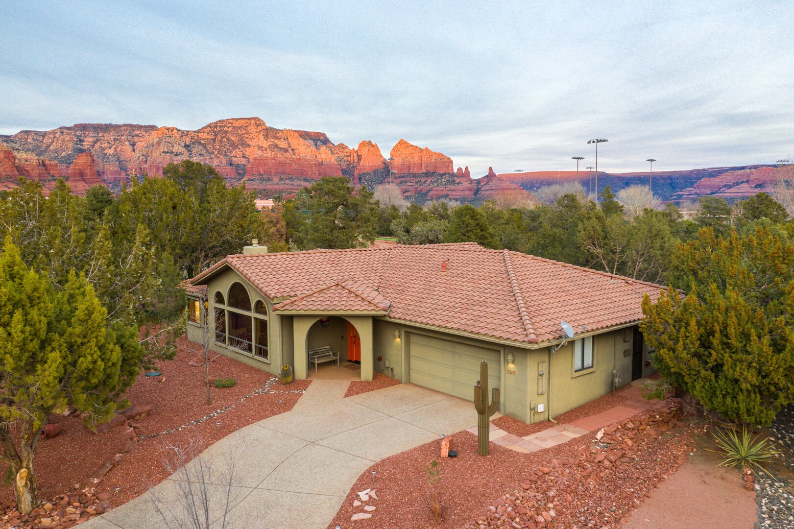 Located in West Sedona with Red Rock views