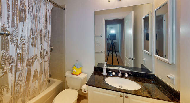 Second Full Bath on First Floor of the Home.