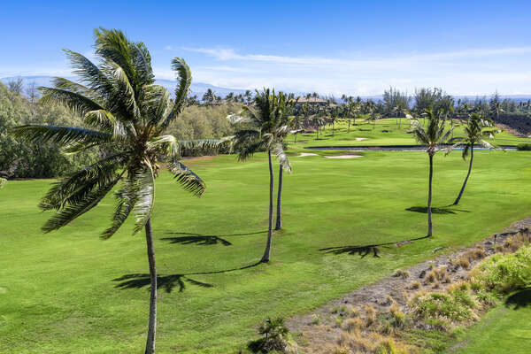 View of the Golf Course from the Private Lanai