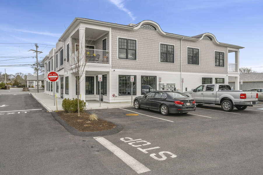 Parking is out back - 2 designated spots for your use! 557 Route 28 Harwich Port, Cape Cod, New England Vacation Rentals
