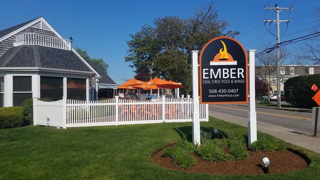 Ember offers outdoor bar- fire pit and even entertainment! Cape Cod New England Vacation Rentals