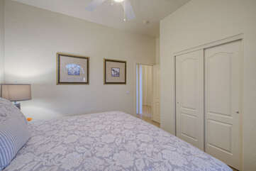 The best days begin after a restful night on the Westin spring mattress in the second bedroom!