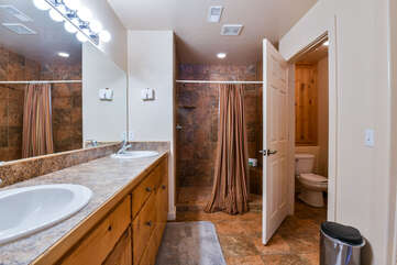 Master Bathroom with shower