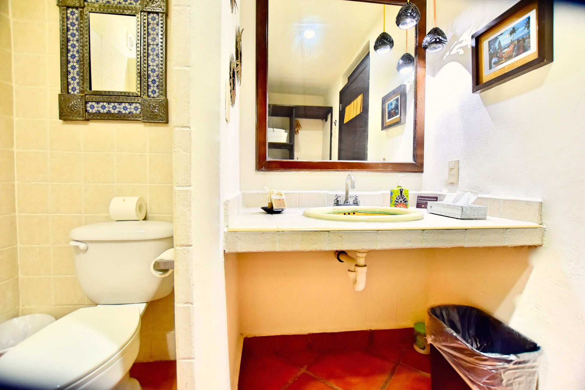 Bathroom with all amenities