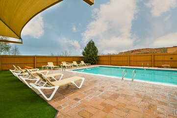 Community Swimming Pool Rim Village Lodging