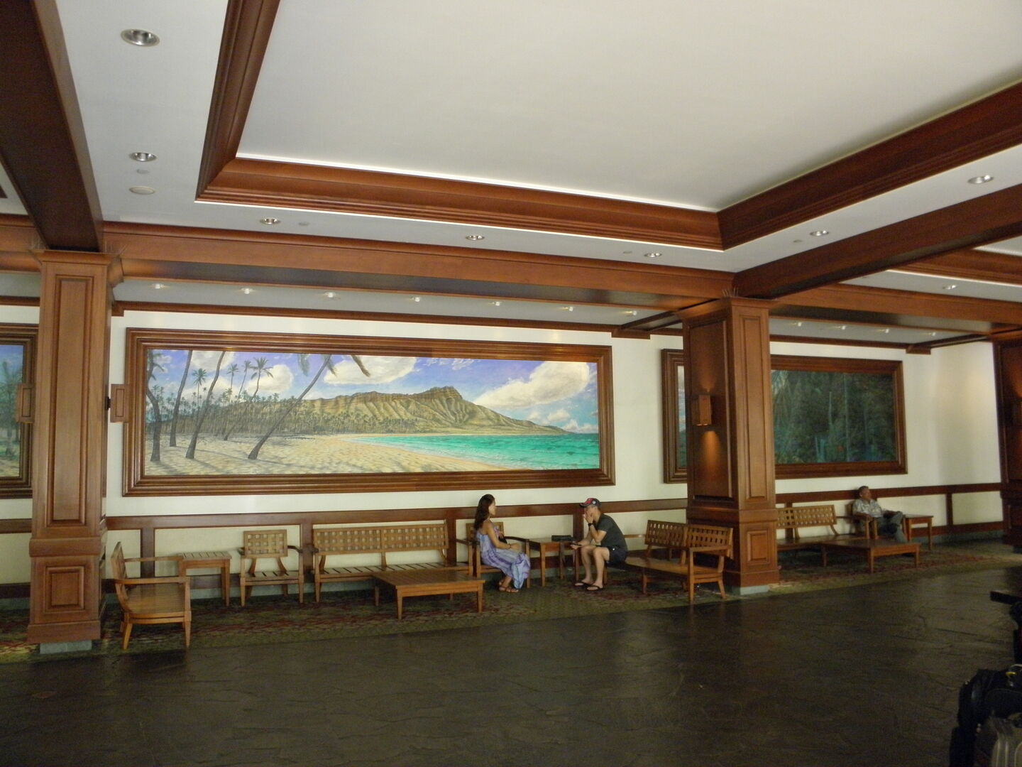 Lobby on the ground floor