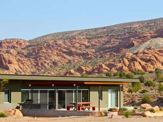 Exterior and Stunning Views of our Moab Utah vacation home