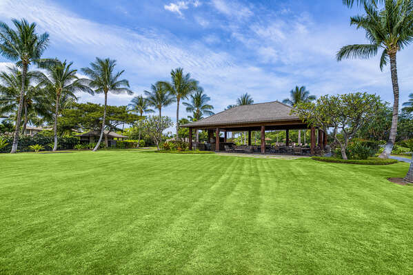 View of the Communal Covered Lanai