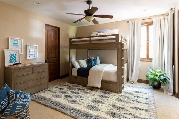 Image of Bunk Bed in Bedroom.