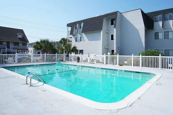 A Place at the Beach I 1B in Cherry Grove, North Myrtle Beach | pool 2 | Thomas Beach Vacations