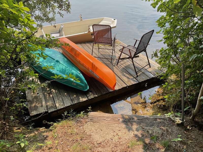 Canoes for guest use - 46 Holly Point Road Centerville Cape Cod