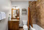 Upper Level Full Bathroom with Tub/Shower Combo