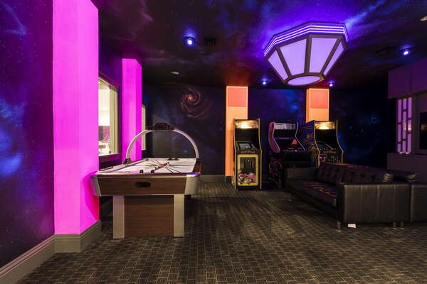 Basement Lounge - Game Room