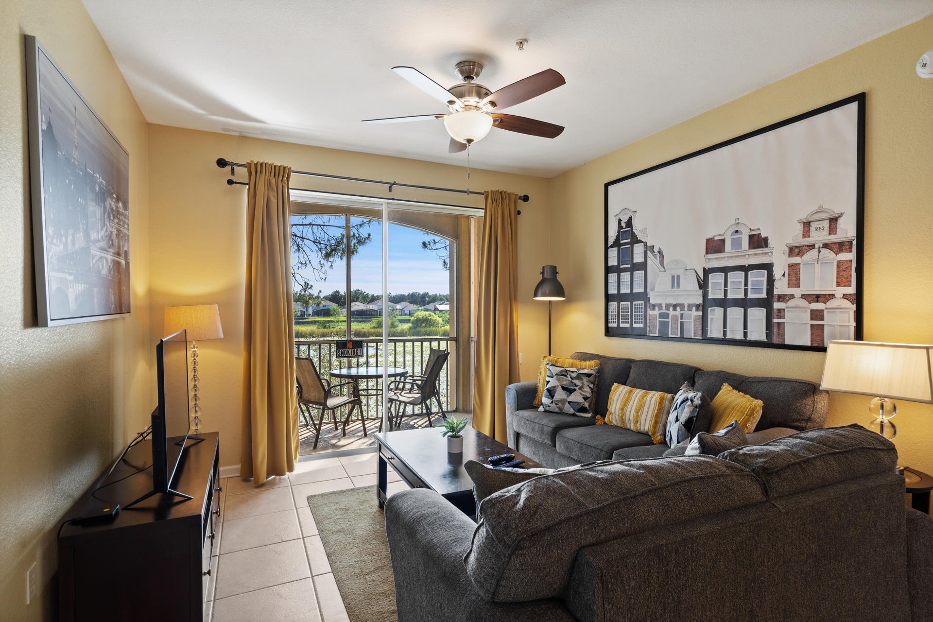 Living Room 50" Smart TV