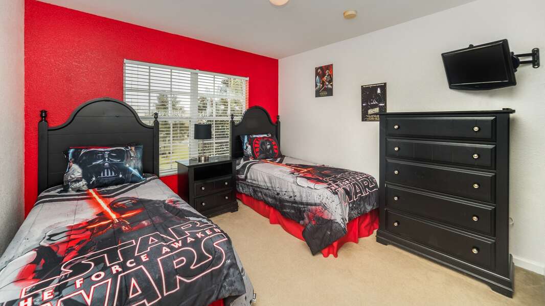 Two Twins Bedroom 5 Upstairs
Star Wars