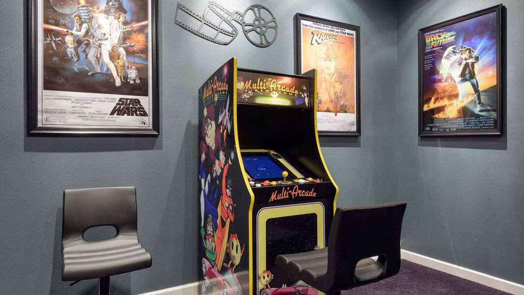 Theater Room (Angle)
Video Arcade