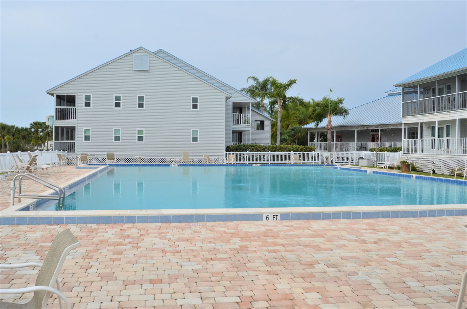 Private resort community pool.