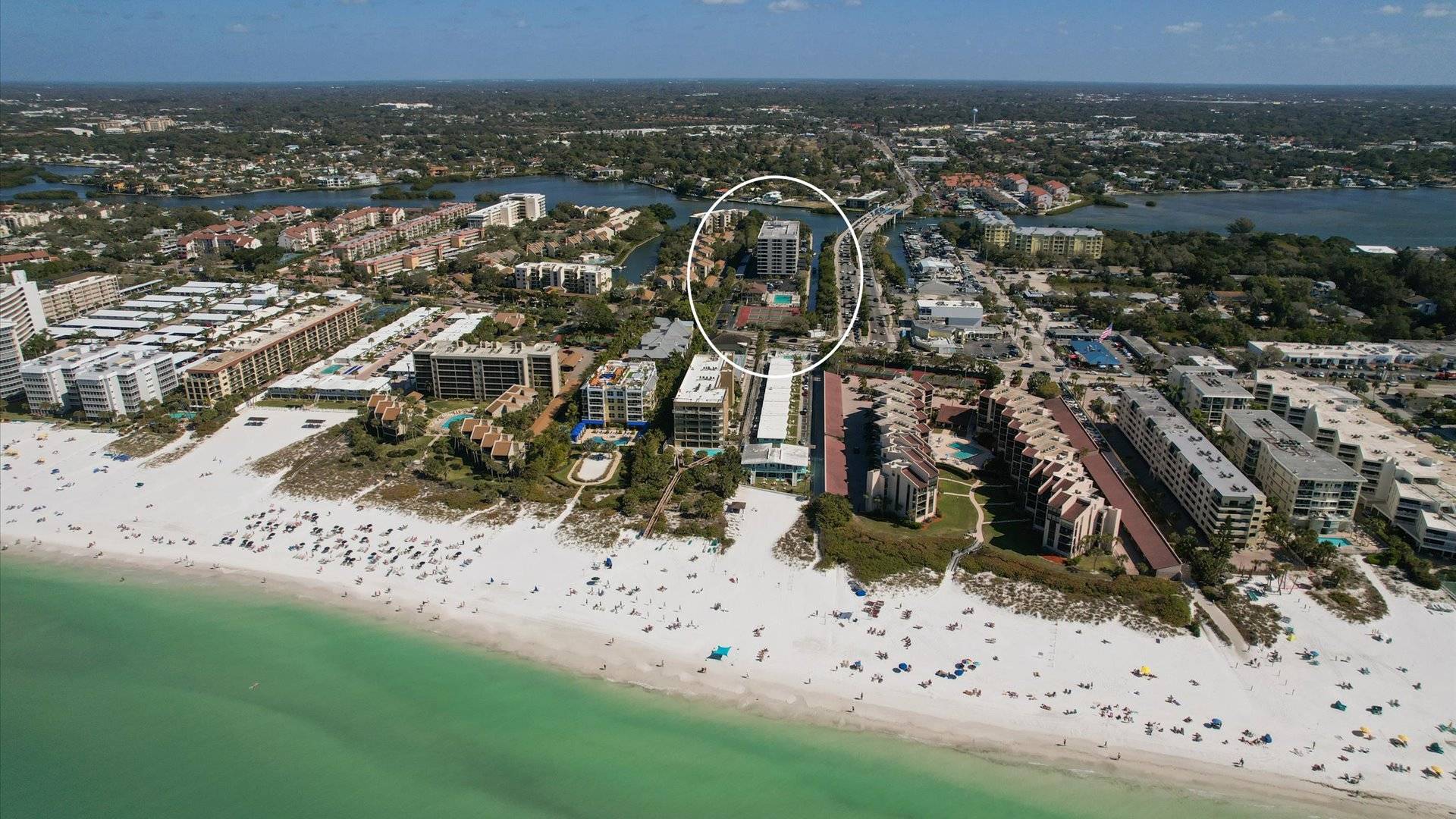 Aerial View From Beach