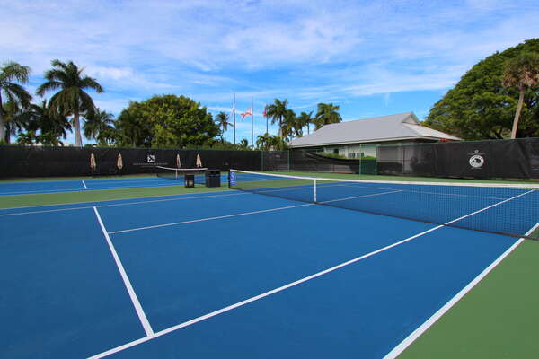 Shared Tennis Court Area