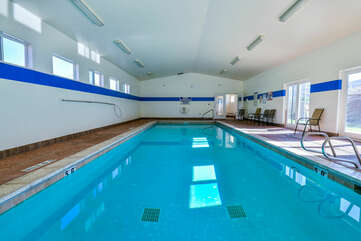 Shared year-round indoor pool