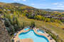 Balcony View from this condo for rent in steamboat springs colorado