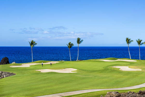 Picture of the Golf Course with Ocean Views