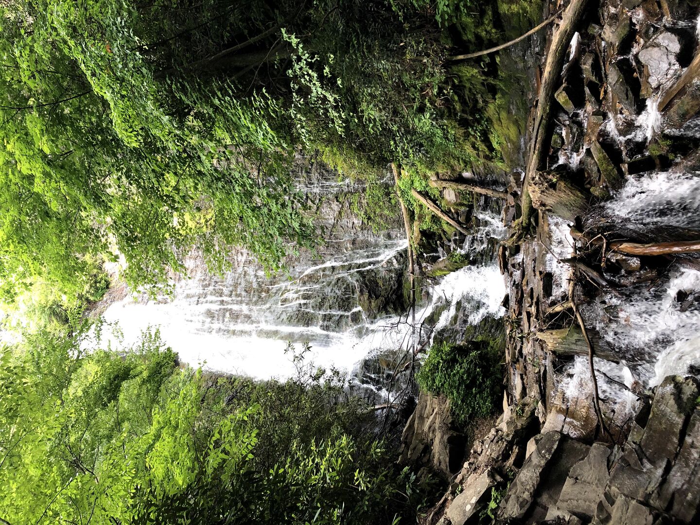 Waterfalls just 30mins walk away