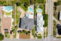 Aerial View of our Rental with Private Pool.
