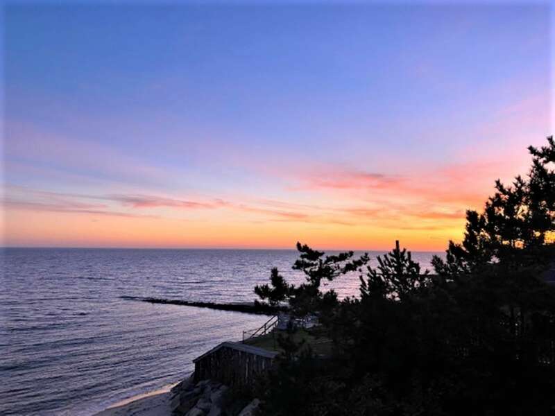 Sunset Oceans Views from the balcony - 405 Old Wharf Road-Dennisport Cape Cod- New England Vacation Rentals