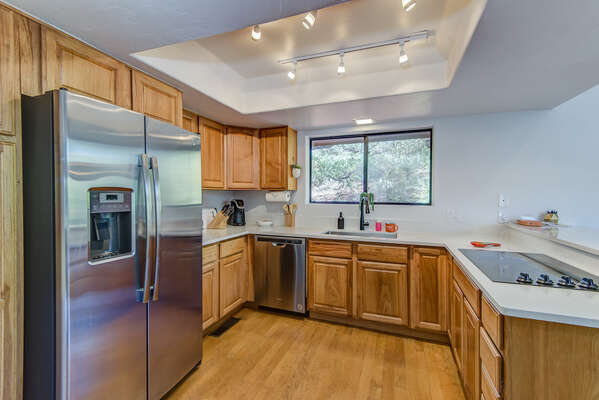 Fully Equipped Kitchen with Plenty of Counter Space